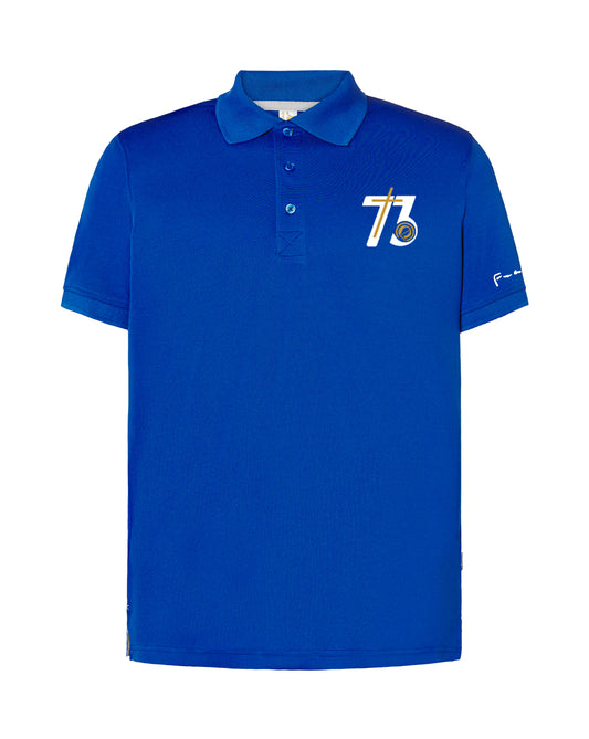 Polo - Men's Embroidered “I AM 73”