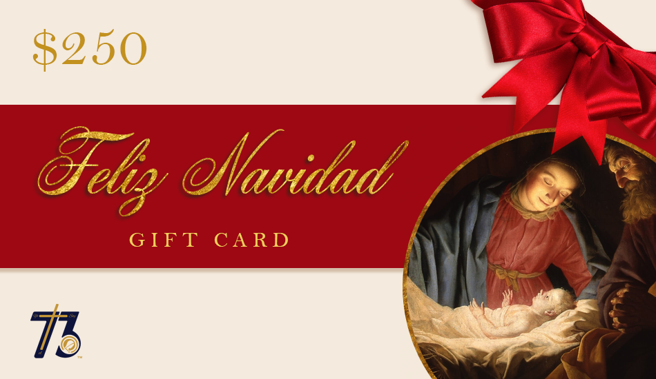 “Yo soy el 73” – Gift Card de Navidad