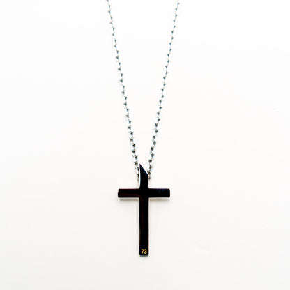 Cross Pendant -Stainless-Steel Cross and Chain Necklace
