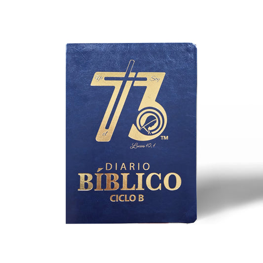Diario Biblico Ciclo B El Sembrador, Cuero Suave Azul