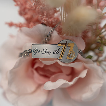 Esclava – Para Mujer De Acero Inoxidable “YO SOY EL 73”