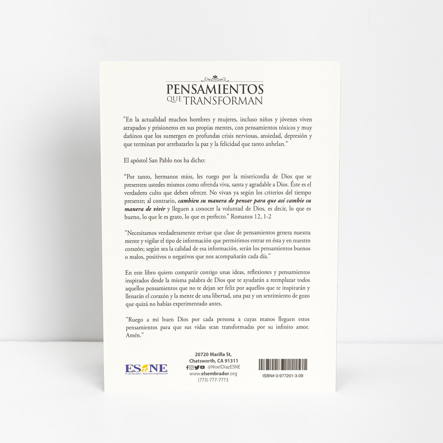 Libro - Pensamientos Que Transforman