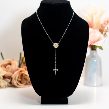 Rosario - Acero Inoxidable “ YO SOY EL 73”